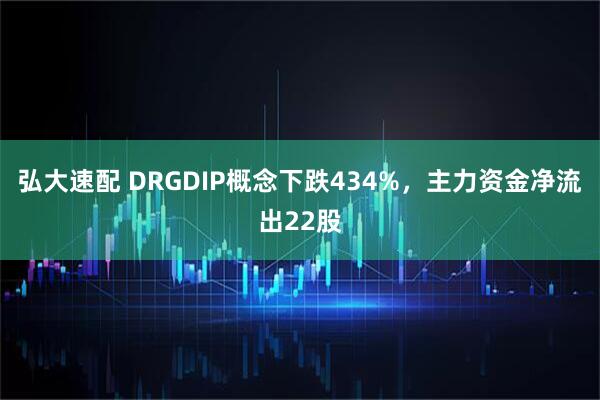 弘大速配 DRGDIP概念下跌434%，主力资金净流出22股
